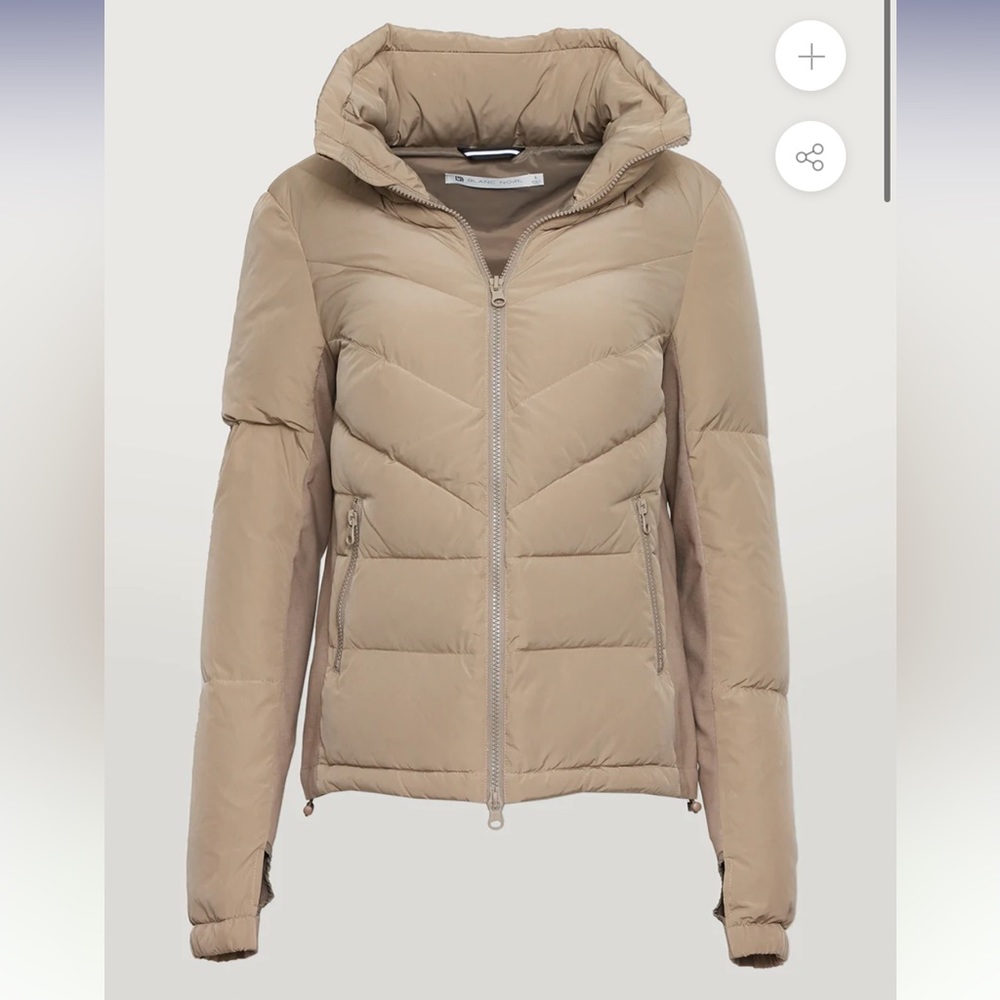 Blanc noir cirrus jacket in greige- NWT